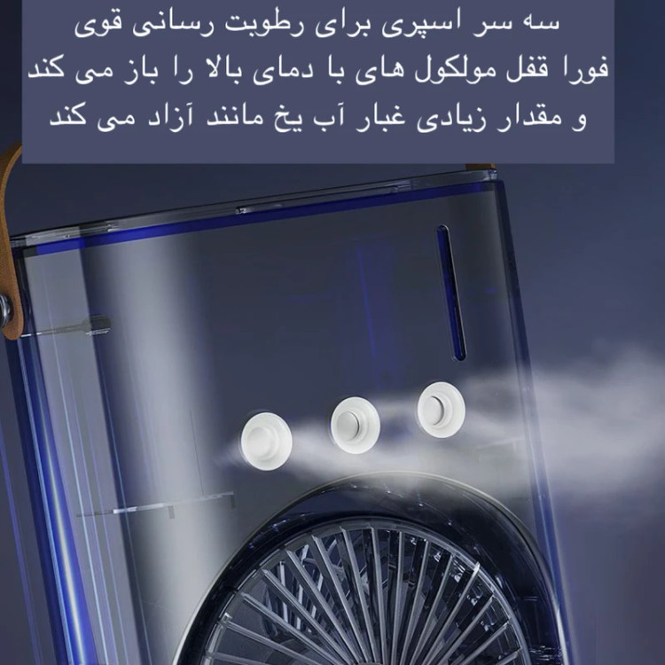 پنکه رومیزی مدل دو فن FH-666